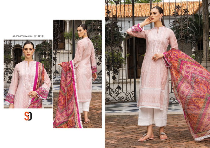 Bliss Vol 01 By Sharaddha Cotton Pakistani Suits Catalog